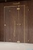 Radaway Essenza Pro Brushed Gold Kdj+S kabina 90x80x90cm prawa szczotkowane złoto 10097380-99-01R/10098090-01-01/10098090-01-01
